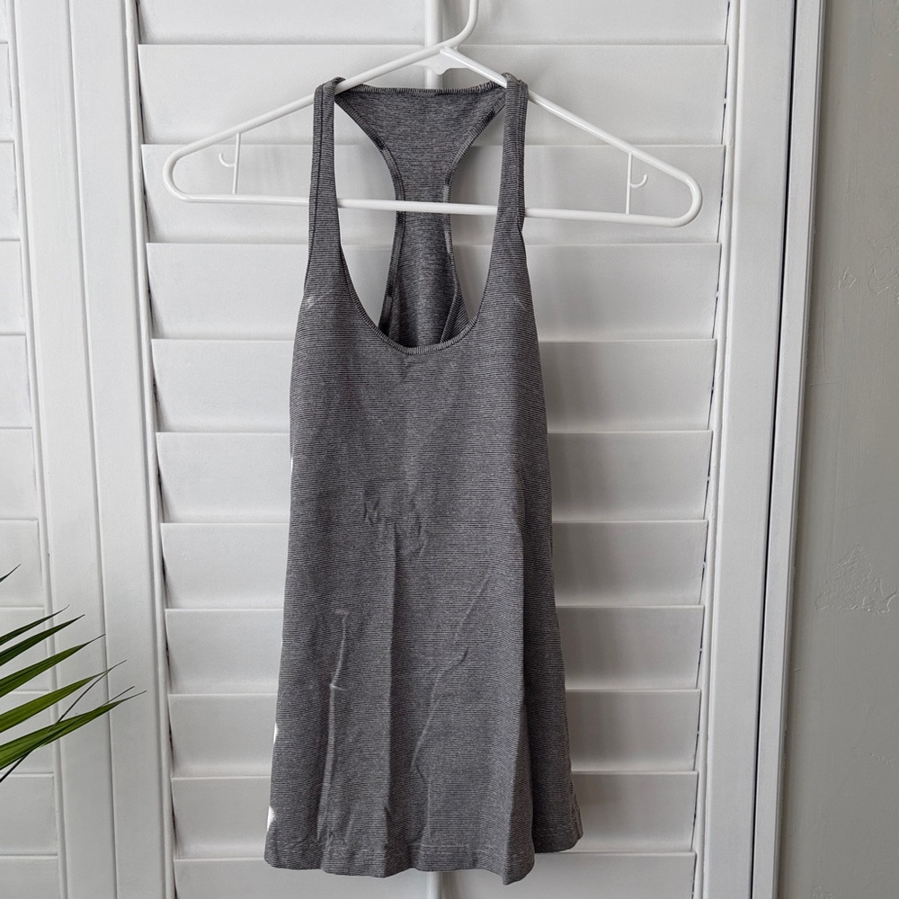 lululemon athletica Gray Tank Top